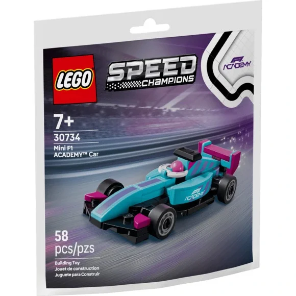 Lego 30734 Mini F1 ACADEMY™ Car New Rare Confirmed Pre Order Ships by MARCH 2026 - Picture 2 of 3